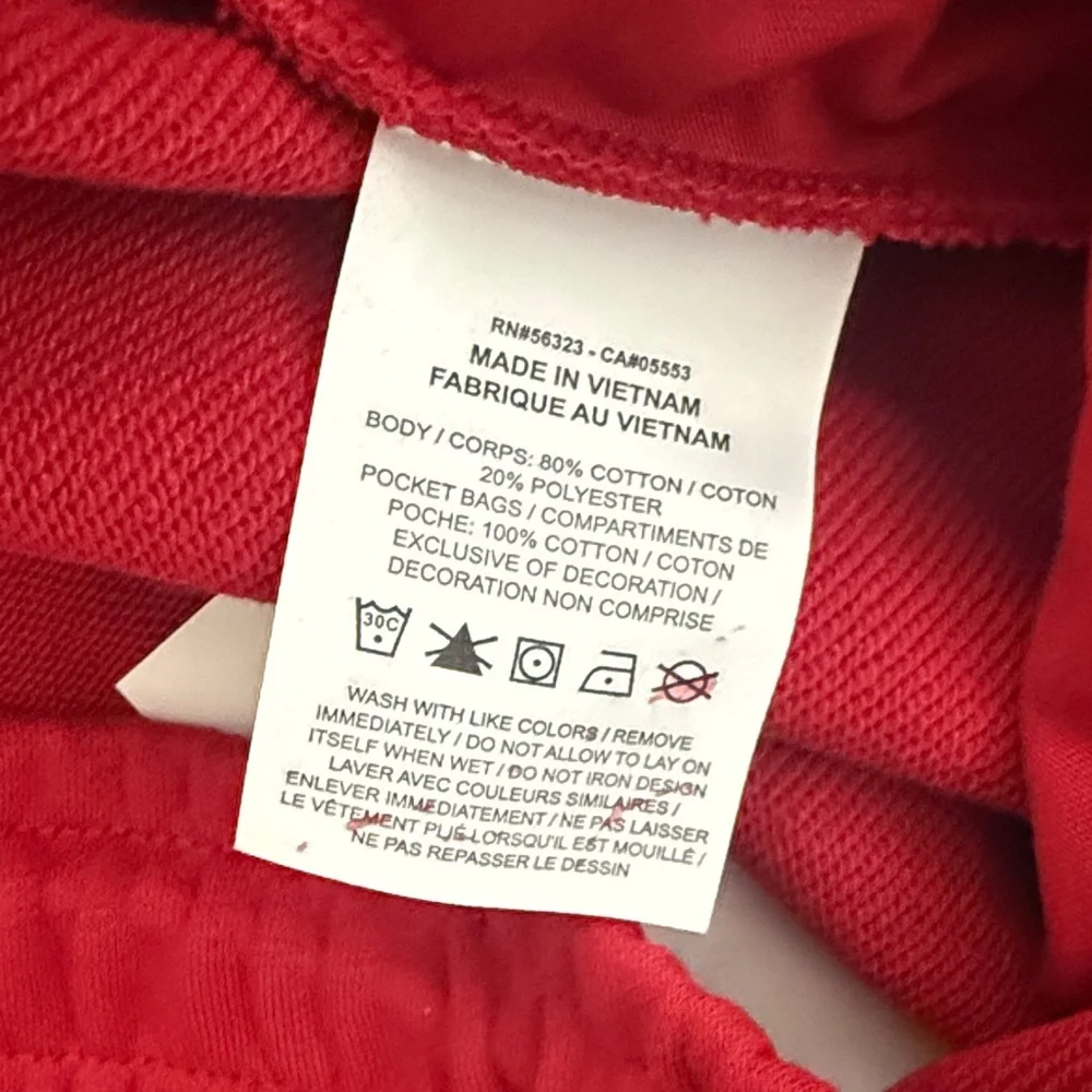 Jordan Multi Sport Red Sweatpants Size XL